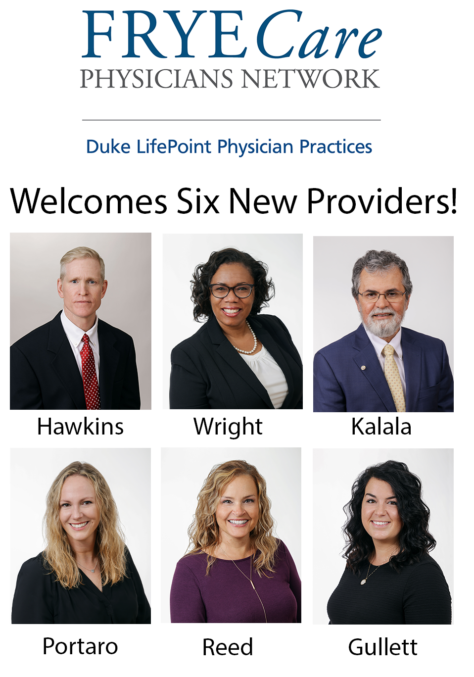 six new providers